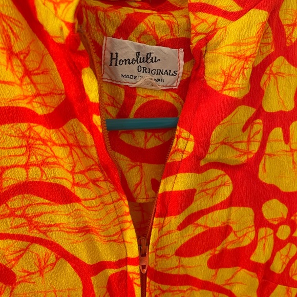 Vintage Honolulu Originals Hawaiian Dress Muumuu modern size 4 - Picture 2 of 3